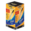 Caneta esferográfica Bic cristal Dura+ preta caixa com 50
