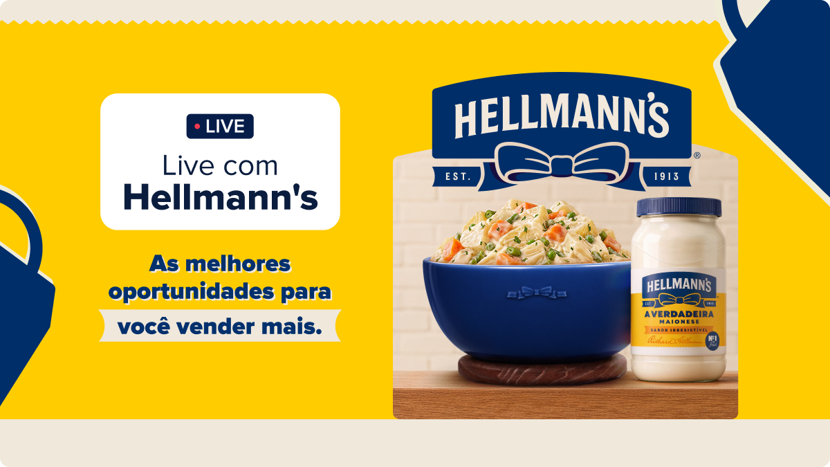  Hellmann’s divulga campanha promocional de fim de ano. 